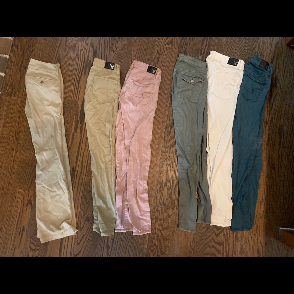 American eagle khaki pants